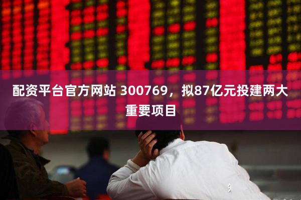 配资平台官方网站 300769，拟87亿元投建两大重要项目